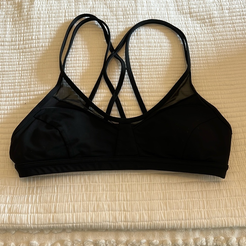 lululemon athletica Black Sports Bra
